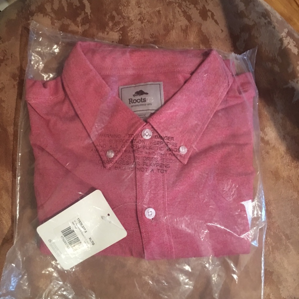 New! XL Roots 73 long sleeve button down